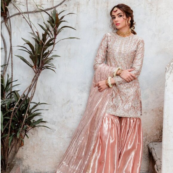 Kanwal Malik “Safa” 3-Piece Stitched Set — Size XS / Brand New - Picture 1 of 5